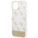 Guess GUHCP14MHG4MHG iPhone 14 Plus 6,7" złoty/gold hardcase 4G Pattern Script