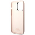 Karl Lagerfeld KLHCP14LSLCTPI iPhone 14 Pro 6,1" hardcase jasnoróżowy/light pink Silicone Choupette Body