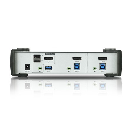 Aten CS1912 2-portowy przełącznik USB 3.0 DisplayPort KVMP™ (kable w zestawie) Aten | 2-portowy przełącznik USB 3.0 DisplayPort 