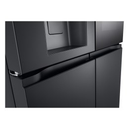 Lodówka Side-By-Side LG GMG960EVJE Multi Door 179cm Essence Black Steel czarny mat Total NoFrost podajnik wody