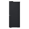 Lodówka Side-By-Side LG GMG960EVJE Multi Door 179cm Essence Black Steel czarny mat Total NoFrost podajnik wody