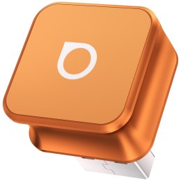 Adapter samochodowy Ottocast CP88-T Mini Cube CarPlay Bluetooth pomarańczowy