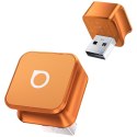 Adapter samochodowy Ottocast CP88-T Mini Cube CarPlay Bluetooth pomarańczowy