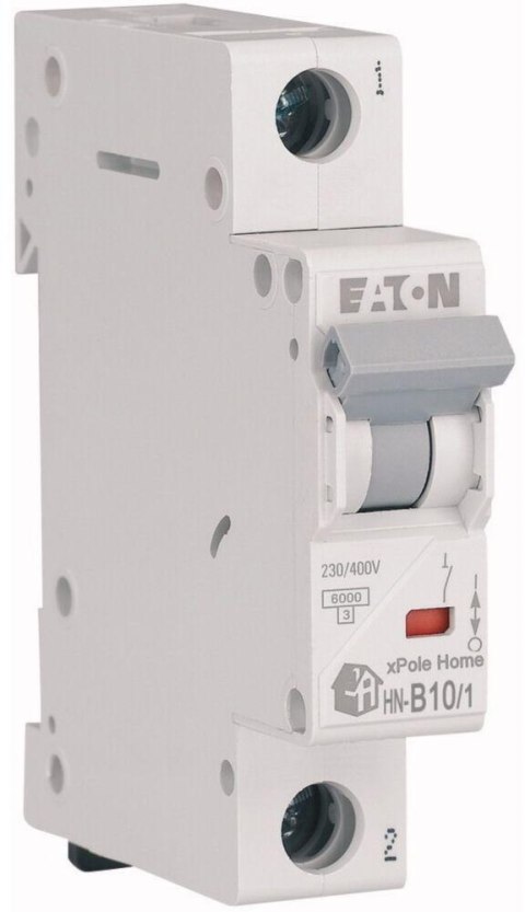 EATON WYŁĄCZNIK NADPRĄDOWY B 10A 1P 1M 6KA HN-B10/1