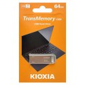 Kioxia USB flash disk, USB 3.0, 64GB, Biwako U366, Biwako U366, srebrny, LU366S064GG4