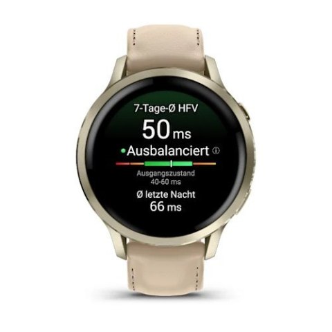 Zegarek sportowy Garmin Venu 4 AMOLED 41mm Light Sand