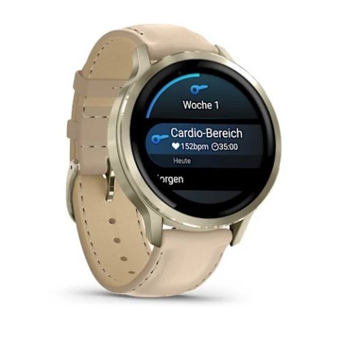 Zegarek sportowy Garmin Venu 4 AMOLED 41mm Light Sand