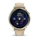 Zegarek sportowy Garmin Venu 4 AMOLED 41mm Light Sand