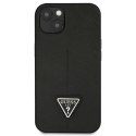 Guess GUHCP13SPSATLK iPhone 13 mini 5,4" czarny/black hardcase SaffianoTriangle Logo