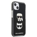 Karl Lagerfeld KLHCP13MTPE2TK iPhone 13 6,1" hardcase czarny/black Karl&Choupette Head