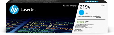 Toner HP LaserJet 219A W2191A Cyan