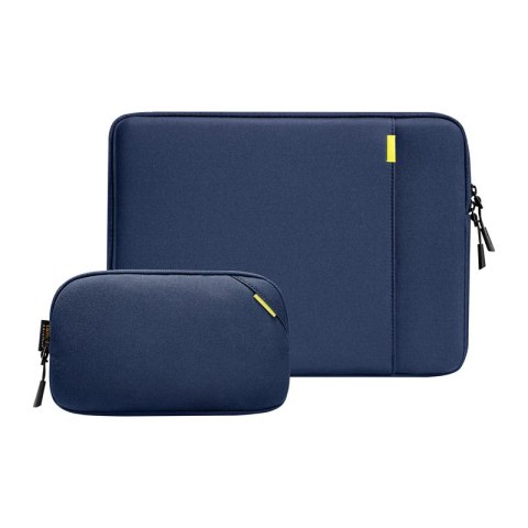 Zestaw pokrowiec na laptopa TOMTOC Defender-A13 + Etui 14'' (granatowe)