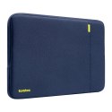 Zestaw pokrowiec na laptopa TOMTOC Defender-A13 + Etui 14'' (granatowe)