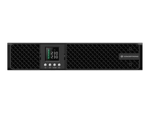 Zasilacz UPS CONCEPTRONIC 2000VA/2000W/8xIEC/HID USB/+ Rack/Tower sw