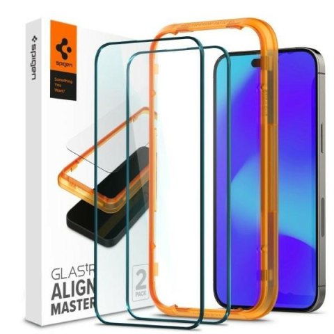 Spigen ALM Glas.Tr iPhone 14 Pro 2szt. szkło hartowane AGL05216