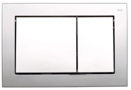 TECEBASE TOILET PUSH PLATE CHROME BRIGHT