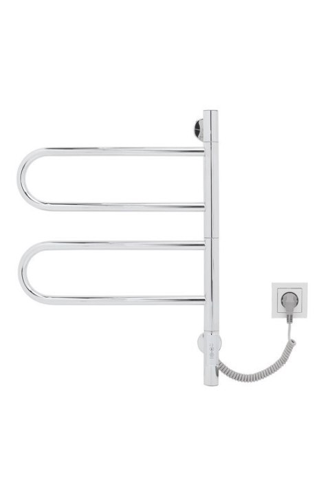 TOWEL HEATER EL E2.TI/2_44X60 R2.BARS CH