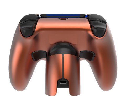 Deltaco Gaming GAM-199-ORANGECOPPER kontroler gier Pomarańczowy, Brąz Bluetooth/USB Gamepad PlayStation 5, PC, Android, iOS