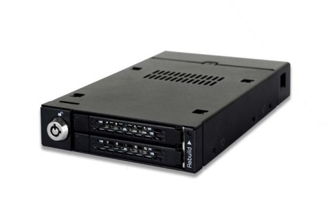 Płyta montażowa IcyDock 2x6,3cm SATAI-III w 1x3,5" RAID-Controlle