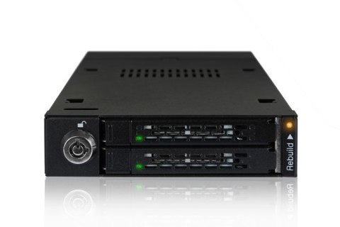 Płyta montażowa IcyDock 2x6,3cm SATAI-III w 1x3,5" RAID-Controlle