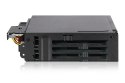 Płyta montażowa IcyDock 6x6,3cm SATAI-III w 1x5,25" HDD/SSD sw sprzedaży detalicznej