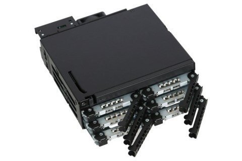Płyta montażowa IcyDock 6x6,3cm SATAI-III w 1x5,25" HDD/SSD sw sprzedaży detalicznej