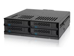 Stacja dokująca Icy Dock MB324SP-B, 0 TB, Serial ATA, Serial ATA II, Serial ATA III, Serial Attached SCSI (SAS), 440 g, Komputer