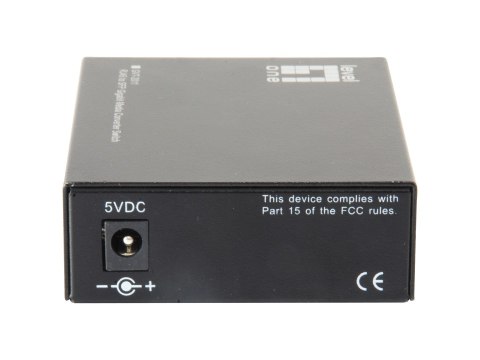 LevelOne GVT-2011 - Media konwerter - GigE - 10Base-T, 100Base-TX, 1000Base-T, 1000Base-X - RJ-45 / SFP (mini-GBIC)