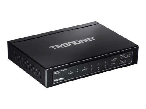 TRENDnet Switch 6 Port Gbit PoE+ 65W Metall