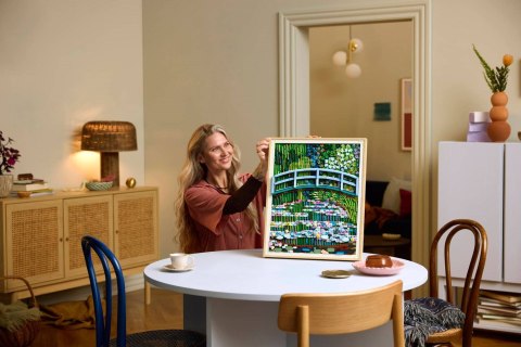 LEGO Art 31220 - Claude Monet: Most nad stawem z liliami wodnymi