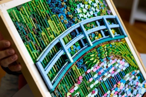 LEGO Art 31220 - Claude Monet: Most nad stawem z liliami wodnymi