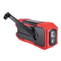 Albrecht DR 112 DAB+ Zewnętrzna korba Radio FM, SOS, Latarka, Solar, PowerBank