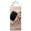 UNIQ pasek Linus Apple Watch Series 4/5/6/7/8/SE/SE2 38/40/41mm. Airosoft Silicone różowy/blush pink