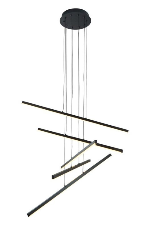 Lampa wisząca LED SIBIU 2023522P-BK 60W 4000K Czarna