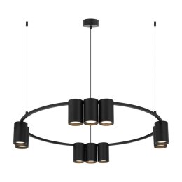 Lampa sufitowa PENDANT LIGHT PORI 10XGU10 ML0373 BLACK