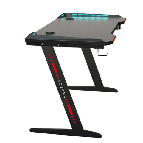 Biurko gamingowe Raptor GT100 120x60cm RGB czarne