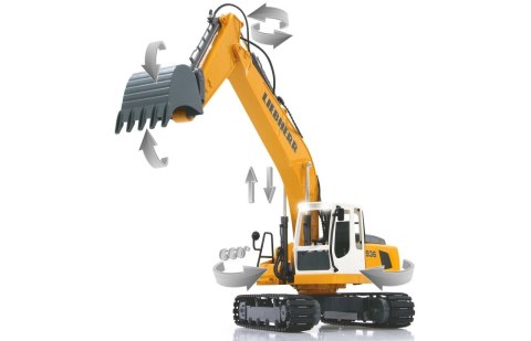 Koparka Jamara Liebherr R936 1:20 2.4G 6+