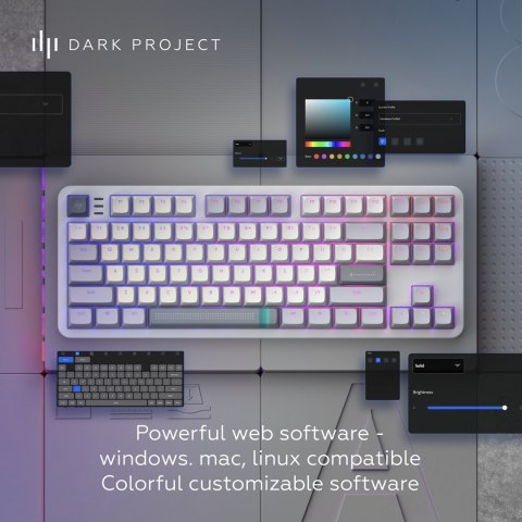 Dark Project ALU Daylight klawiatura