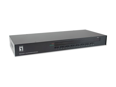 Przełącznik KVM PS/2-USB VGA (16-portowy)