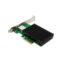 Karta sieciowa LevelOne GB PCIe4x 1xRJ45 10Gbps zielona