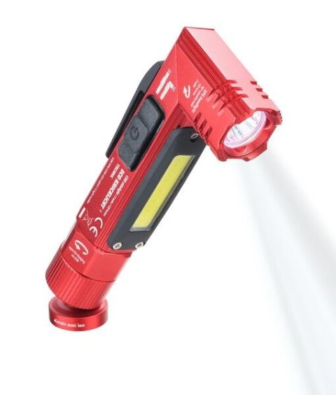 TROIKA ECO KNICKLICHT Czerwony Hand flashlight + Headband flashlight COB LED