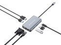Conceptronic DONN21G stacja dokująca Przewodowa USB 3.2 Gen 1 (3.1 Gen 1) Type-C Szary