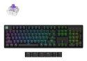 Keychron K10 HE klawiatura Gaming USB + RF Wireless + Bluetooth QWERTY Angielski Czarny