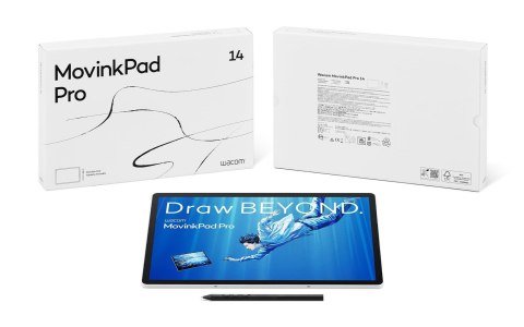 Tablet Wacom MovinkPad Pro 14'' z Android i ekranem OLED, Pro Pen 3