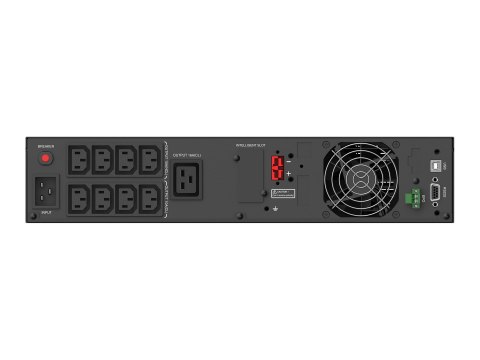 Conceptronic ZEUS51E3K zasilacz UPS Podwójnej konwersji (online) 3 kVA 3000 W 9 x gniazdo sieciowe