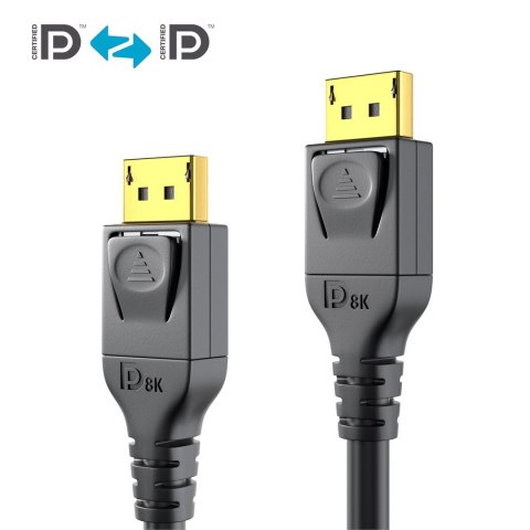 Kabel DisplayPort DisplayPort (M) do DisplayPort (M) 1.4 3.0m Purelink Obsługa 8K