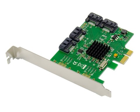 Dawicontrol PCI Card PCI-e DC-614e RAID 4Kanal SATA6G Retail kontroler RAID PCI Express 2.0 6 Gbit/s
