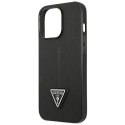 Guess GUHCP14LPSATLK iPhone 14 Pro 6,1" czarny/black hardcase SaffianoTriangle Logo