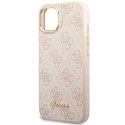 Guess GUHCP14MHG4SHP iPhone 14 Plus 6,7" różowy/pink hard case 4G Vintage Gold Logo