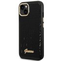 Guess GUHCP14MHGCRHK iPhone 14 Plus 6,7" czarny/black hardcase Croco Collection